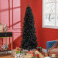 HOMCOM 4FT Artificial Christmas Tree Holiday Xmas Holiday Pencil Tree Decoration with Automatic Open for Home Party, Pink
