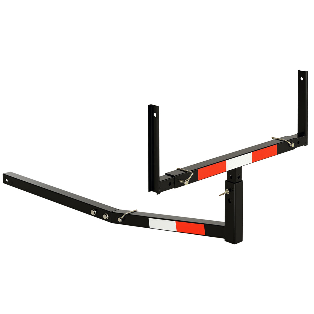Soozier Suspended Truck Bed Extender with Adjustable Width and Height For Ladder, Rack, Canoe, Kayak, Long Pipes and Lumber