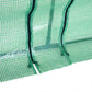 Outsunny 9' x 3' x 3' Portable Mini Greenhouse Tunnel Growing Tent Plants Flower Warm House w/ Zippered Roll-up Doors, PE Cover, Green